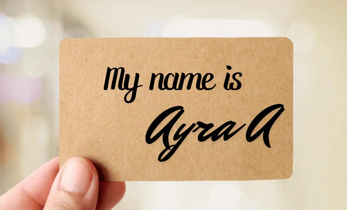 ayra name meaning in quran